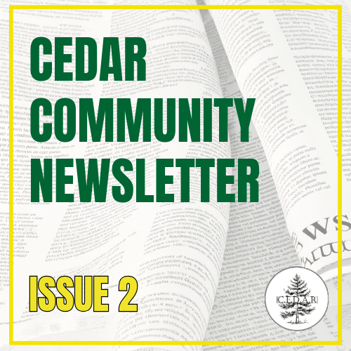 CEDAR Community Newsletter October 2025