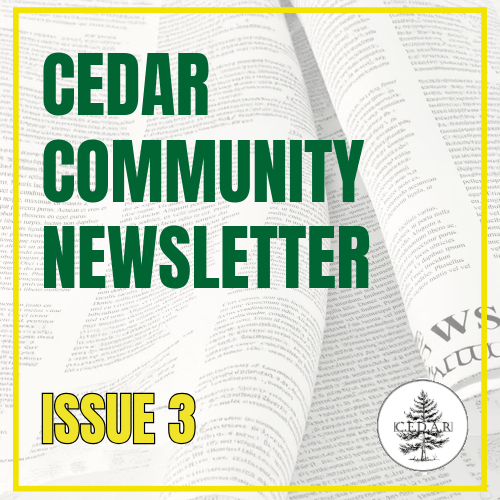 CEDAR COMMUNITY NEWSLETTER DECEMBER 2025
